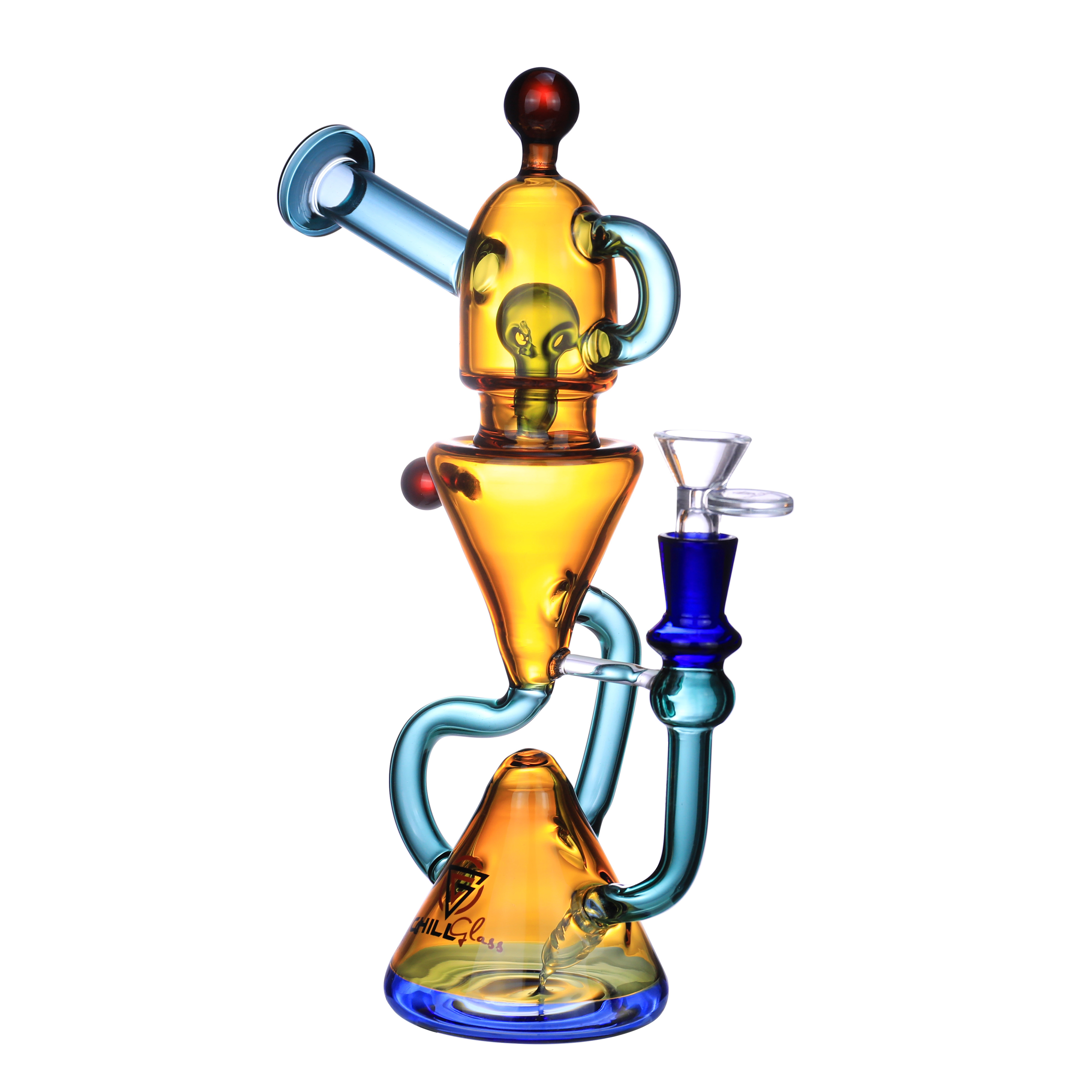 Chill Glass - JLD-155 Glass Bong 玻璃水煙壺（27cm）