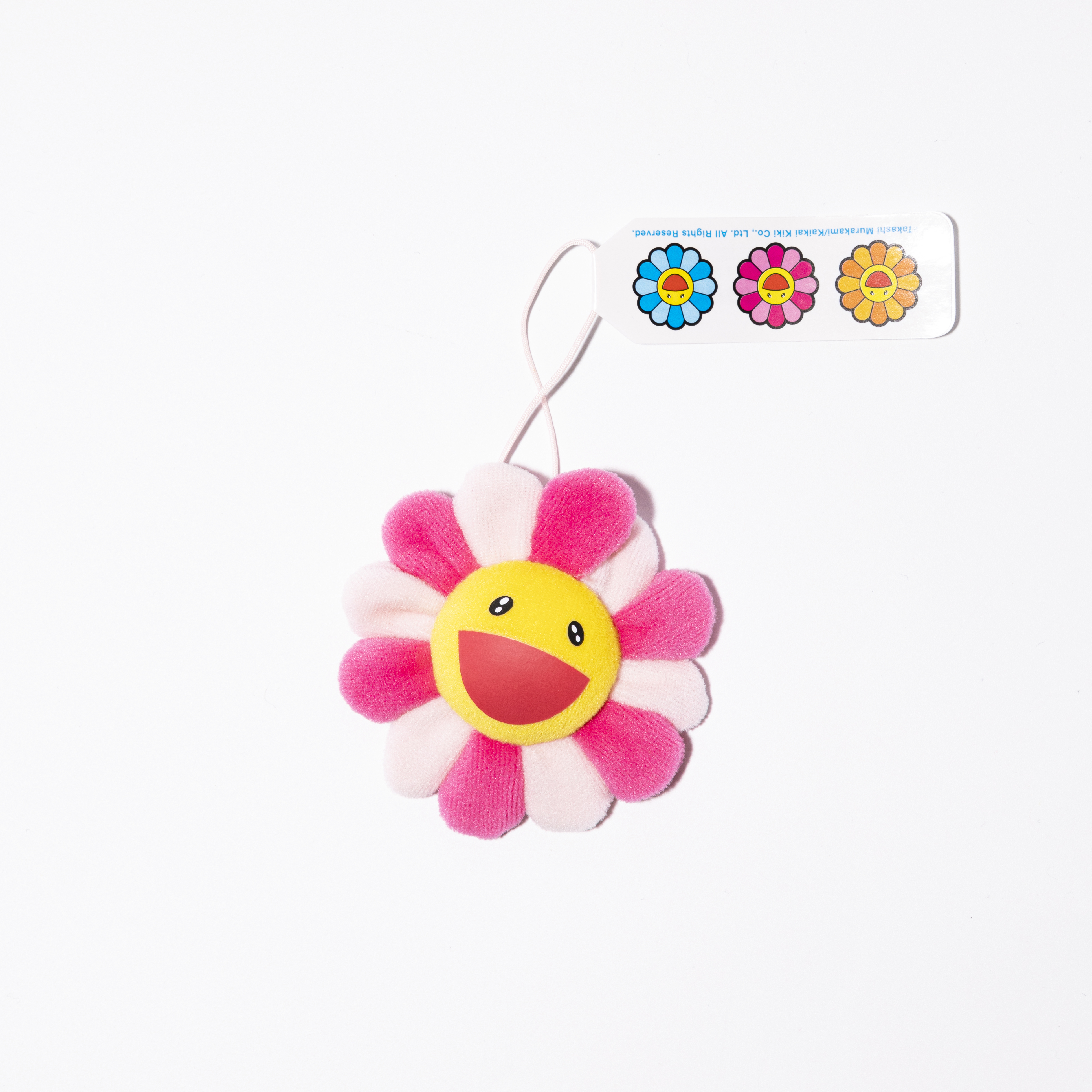 -(C01)-TAKASHI MURAKAMI FLOWER 村上隆 小花吊飾 藍色/粉色