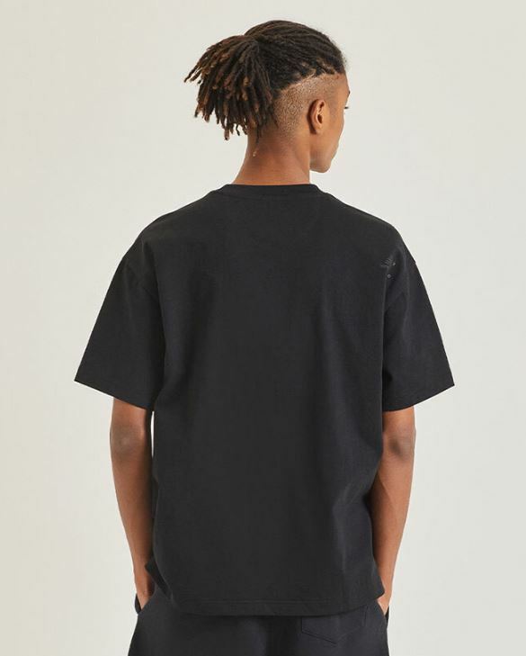 NEW BALANCE X SNOOPY 史努比 來打網球 卡通圖案 短袖 黑色 NBNEC2L033_19