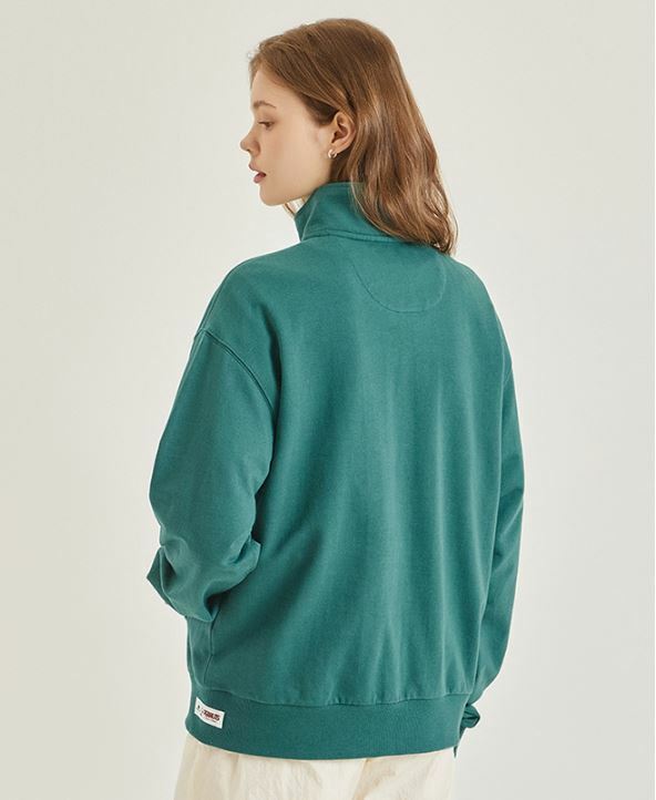 NEW BALANCE X SNOOPY 史努比 來打網球 半拉鍊領 長袖 綠色 NBNCC2L023_40