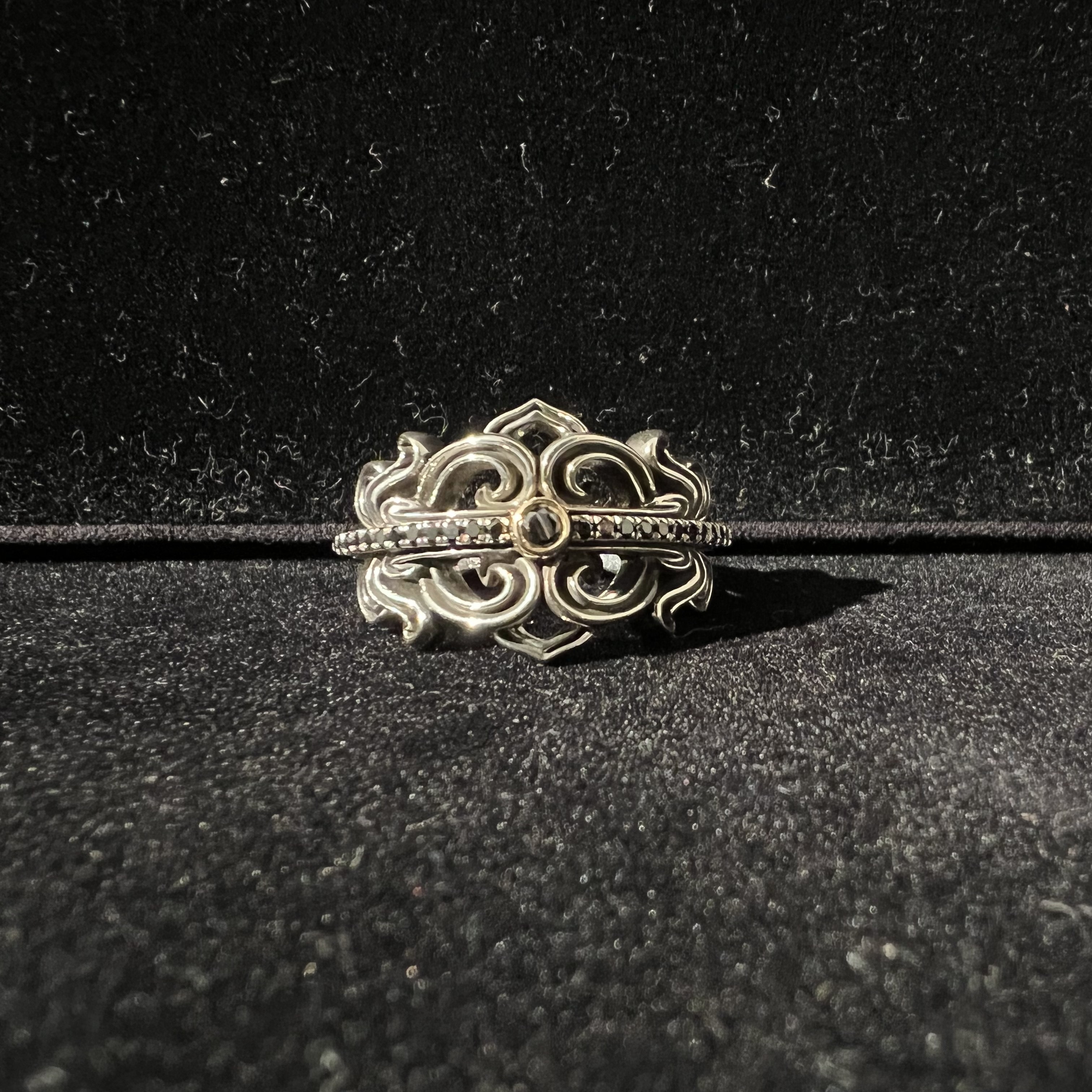 蟠雲開口戒 (訂製款)