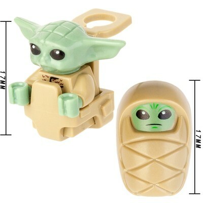 1GBP Special Offer:  Baby Yoda Star Wars Custom Minifigs Fit Lego KM66020
