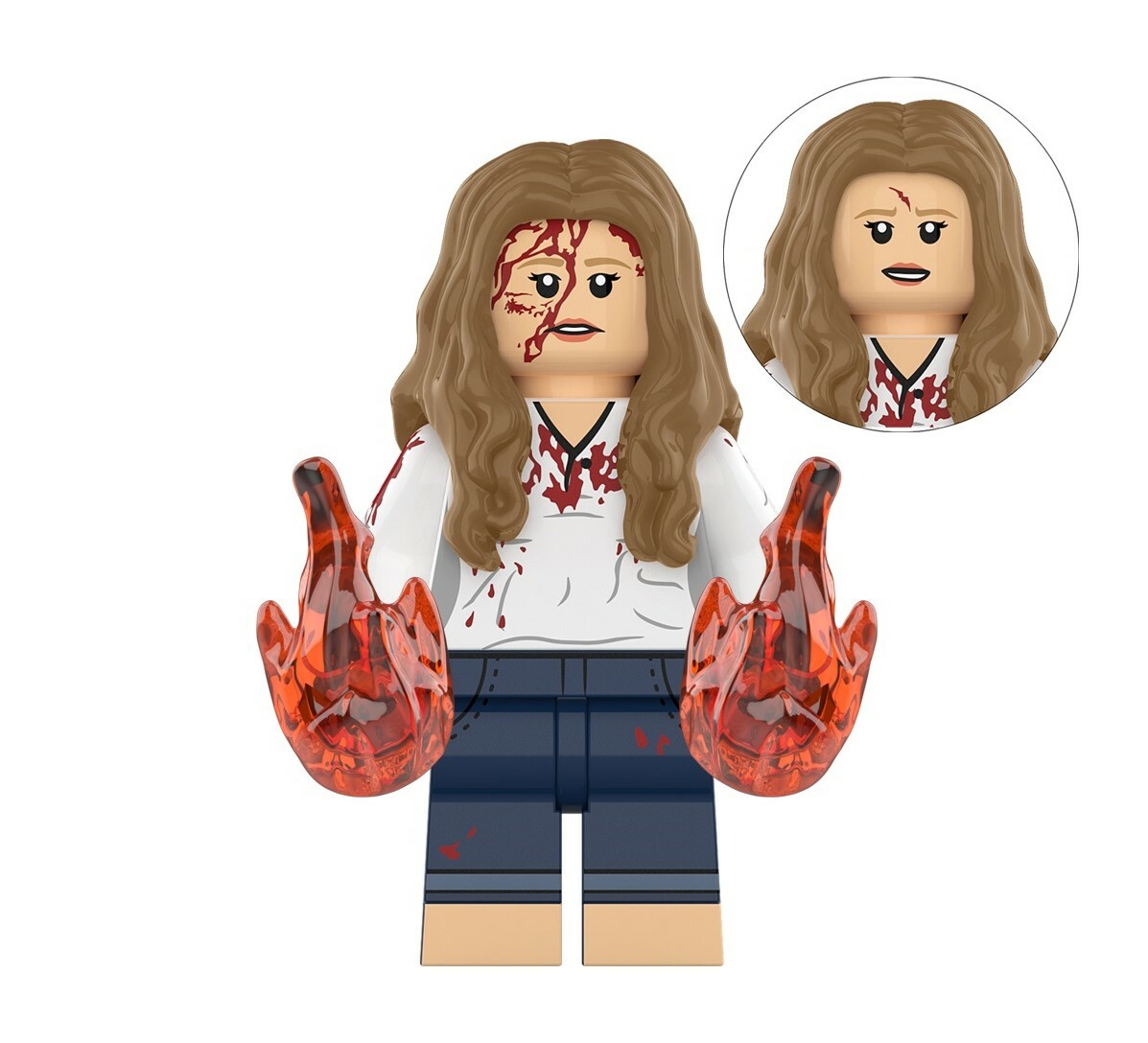 Scarlet Witch Doctor Strange Marvel Custom Minifigures Minifigs Fit Lego XP445