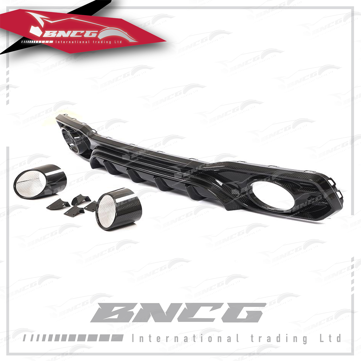 奧迪 Audi A7 C8 19+年式 改裝 卡夢 乾碳纖維 外觀件 空力套件 後下巴 後導流 含尾飾管