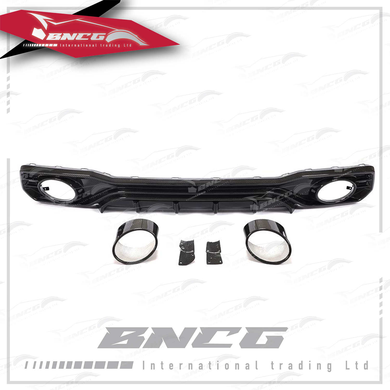 奧迪 Audi A7 C8 19+年式 改裝 卡夢 乾碳纖維 外觀件 空力套件 後下巴 後導流 含尾飾管