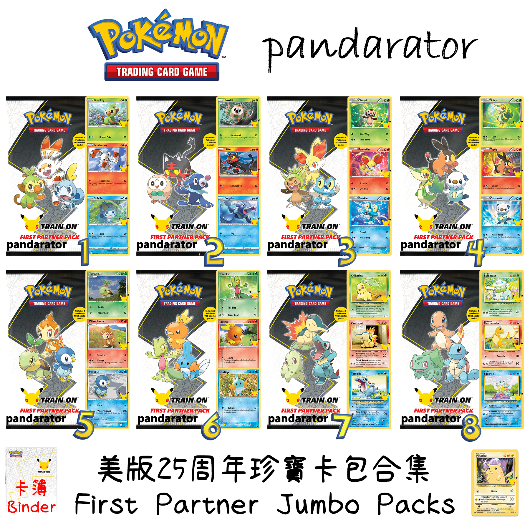 25th Anniversary First Partner Jumbo Pack