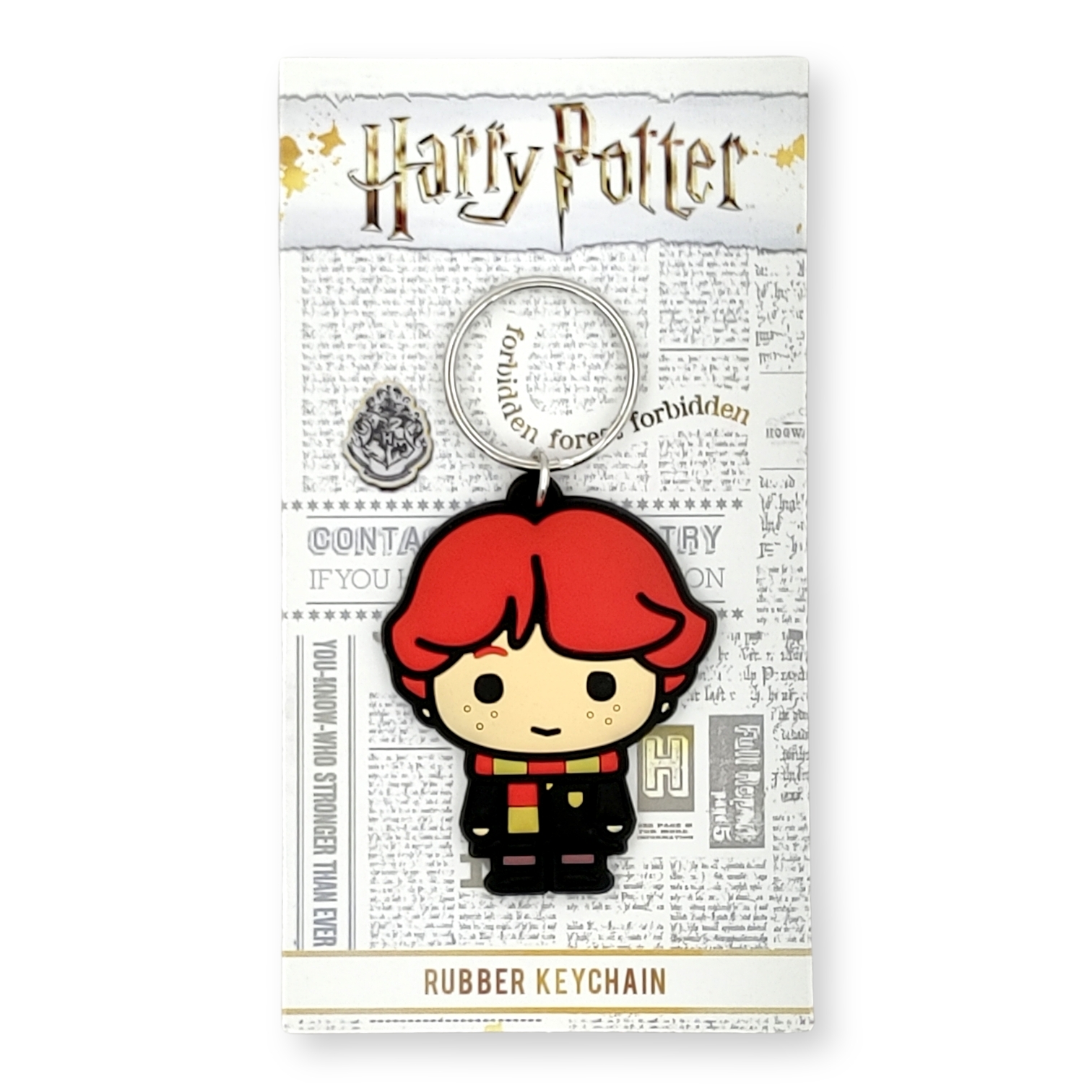 <哈利波特Harry Potter>Q版榮恩鎖匙扣