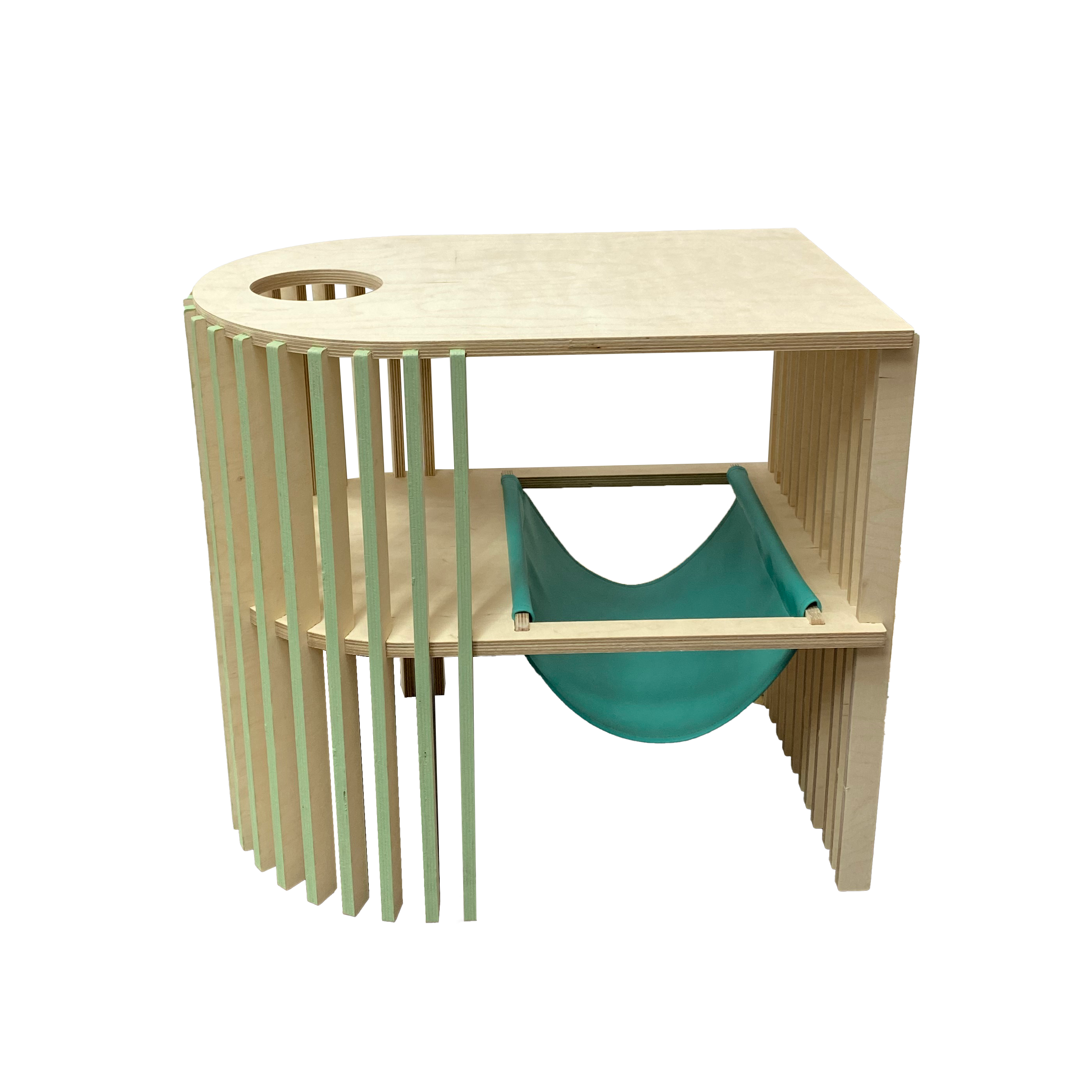 Side Table,  'Peek-a-boo' Collection