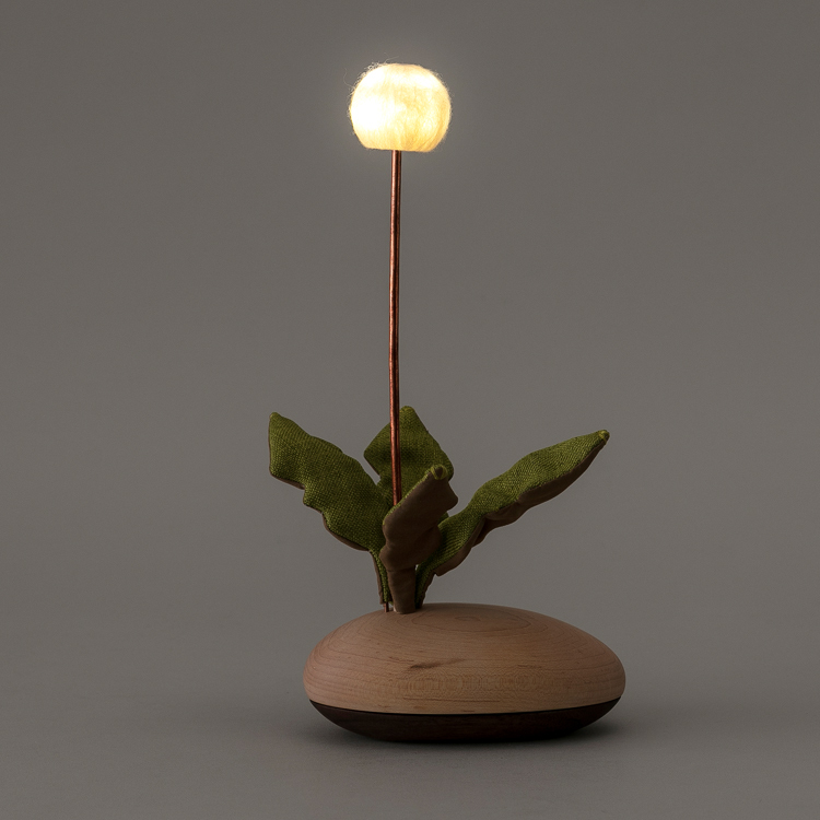 MoziDozen 木子到森 木質燈飾 蒲公英