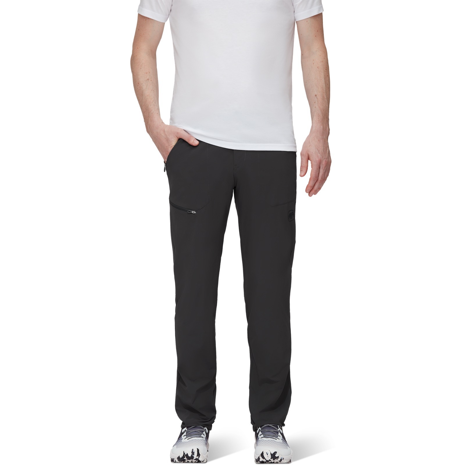Mammut 長毛象 Runbold Pants M 男款 耐磨彈性機能長褲 #1022-01670-00150 幻影黑 [HappyOutdoor]