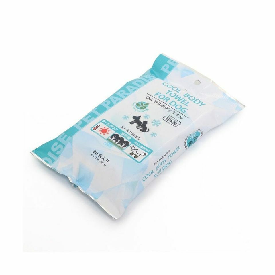 Pet Paradise Cooling, Insect Repellent, Decontamination Body Wipes