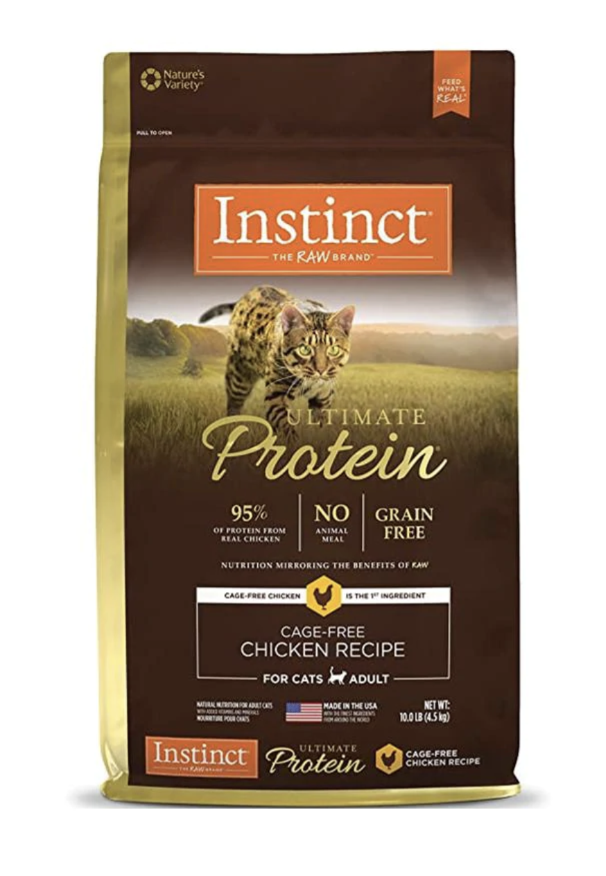 Instinct®本能 [Ultimate Protein] 頂級蛋白[雞肉]貓乾糧 4LB / 10LB