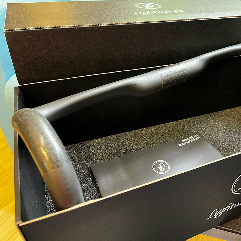 Lightweight KOMPAKTBUGEL Handlebar (Aero) Schwarz Edition