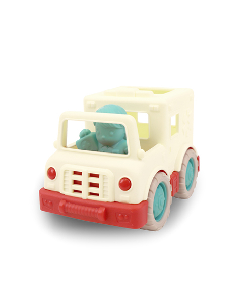 美國B.Toys Wonder Wheels系列 捲袖子救護車