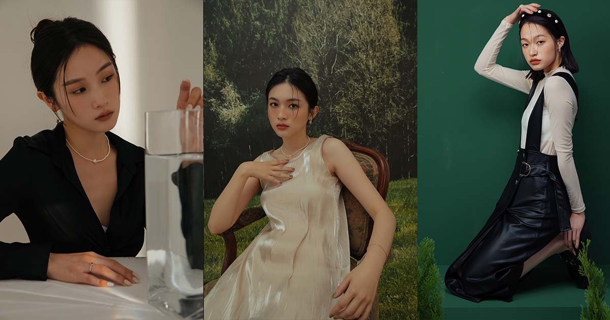 珍珠串珠的穿搭