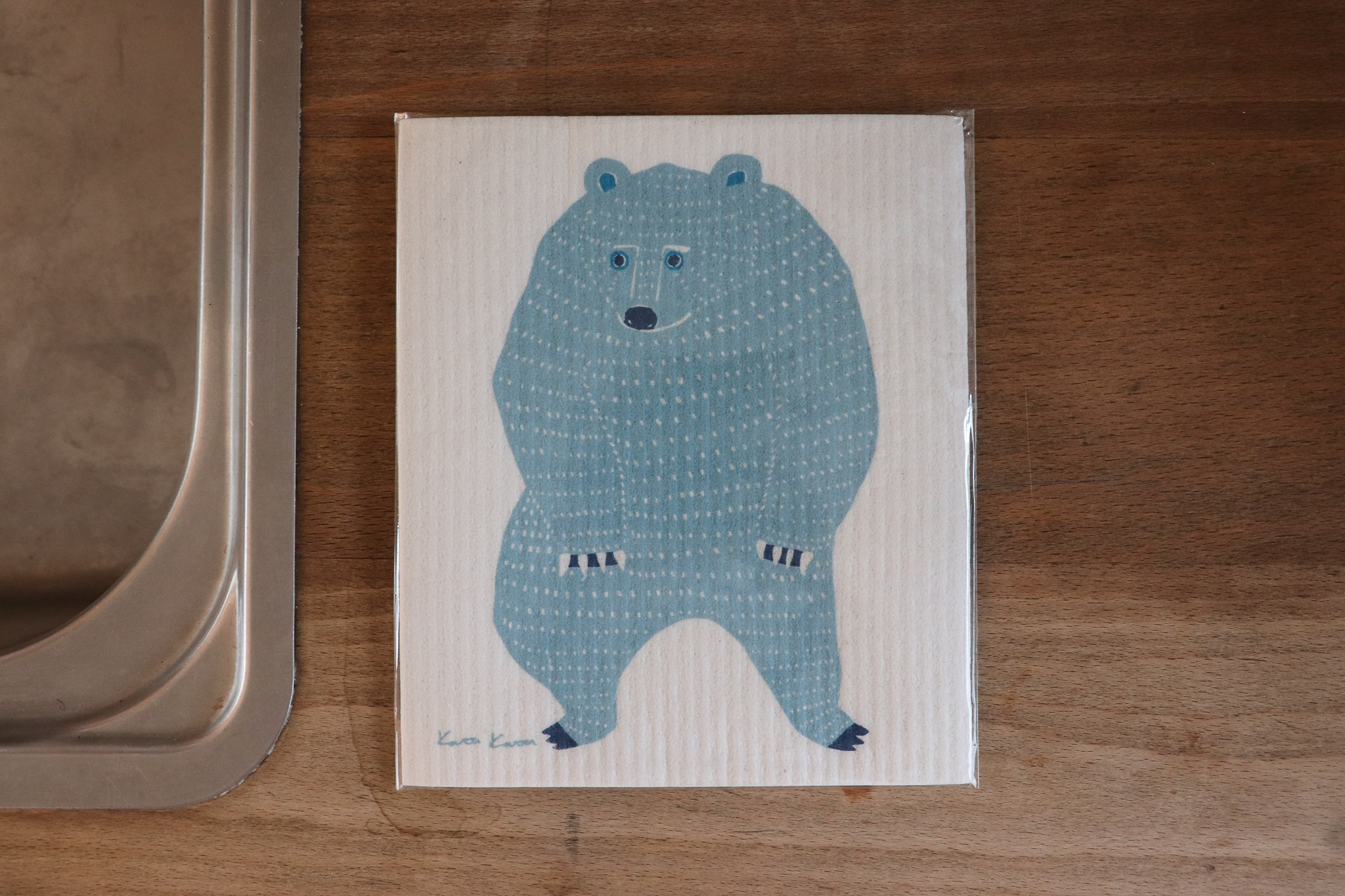 e.spongewipe kata kata 倉敷意匠 德國製 天然纖維 熊吸水墊