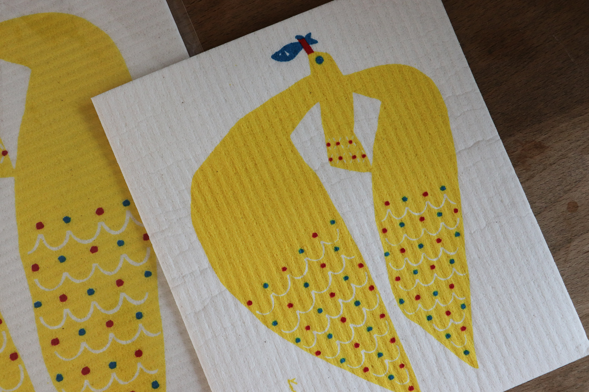 e.spongewipe 德國製 天然植物纖維 小鳥 吸水墊