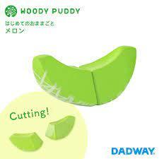 日本 WOODY PUDDY 知育玩具木製磁鐵 蜜瓜