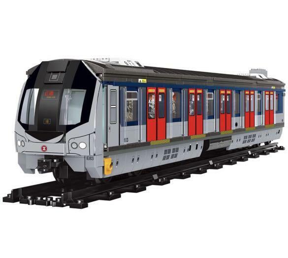 小城故事 積木 RT47 港鐵東鐵線列車 (可亮燈)  (815塊)