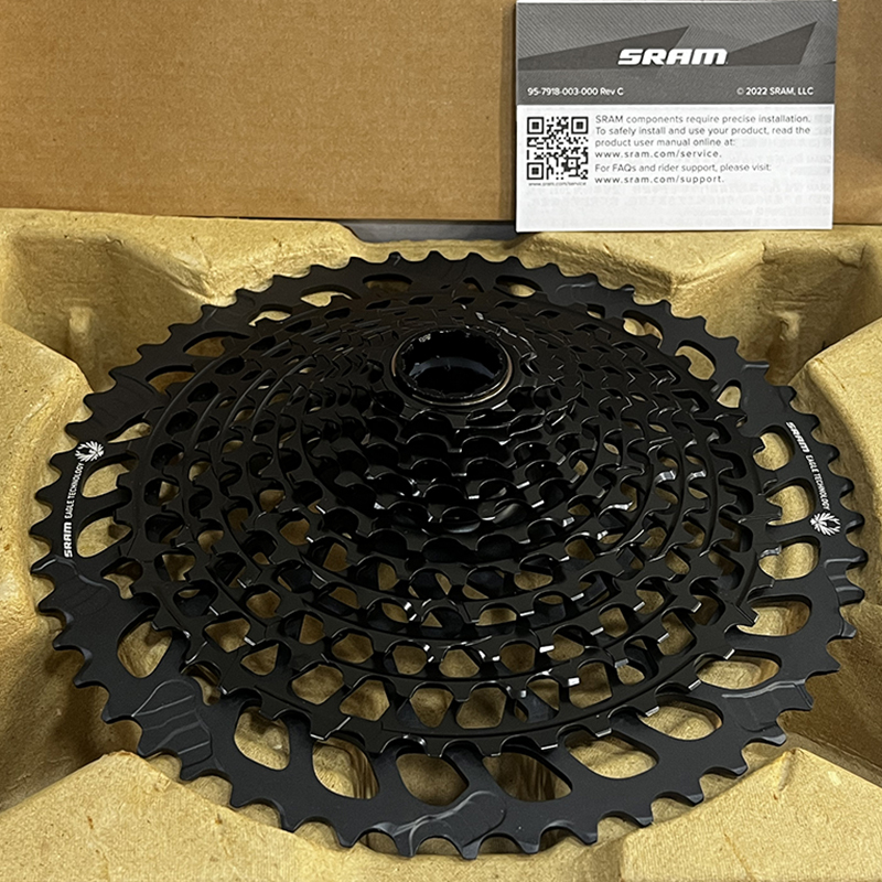 SRAM X01 Eagle XG-1295 10-50T スプロケット XD SRAM X01 Eagle XG-1295 Cassette - 12-Speed, 10-50t, Black