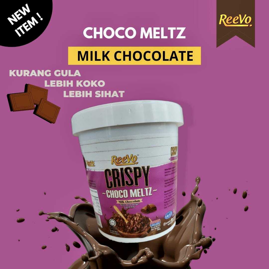 ReeVo Crispy Choco-Meltz (Milk Chocolate) 250g