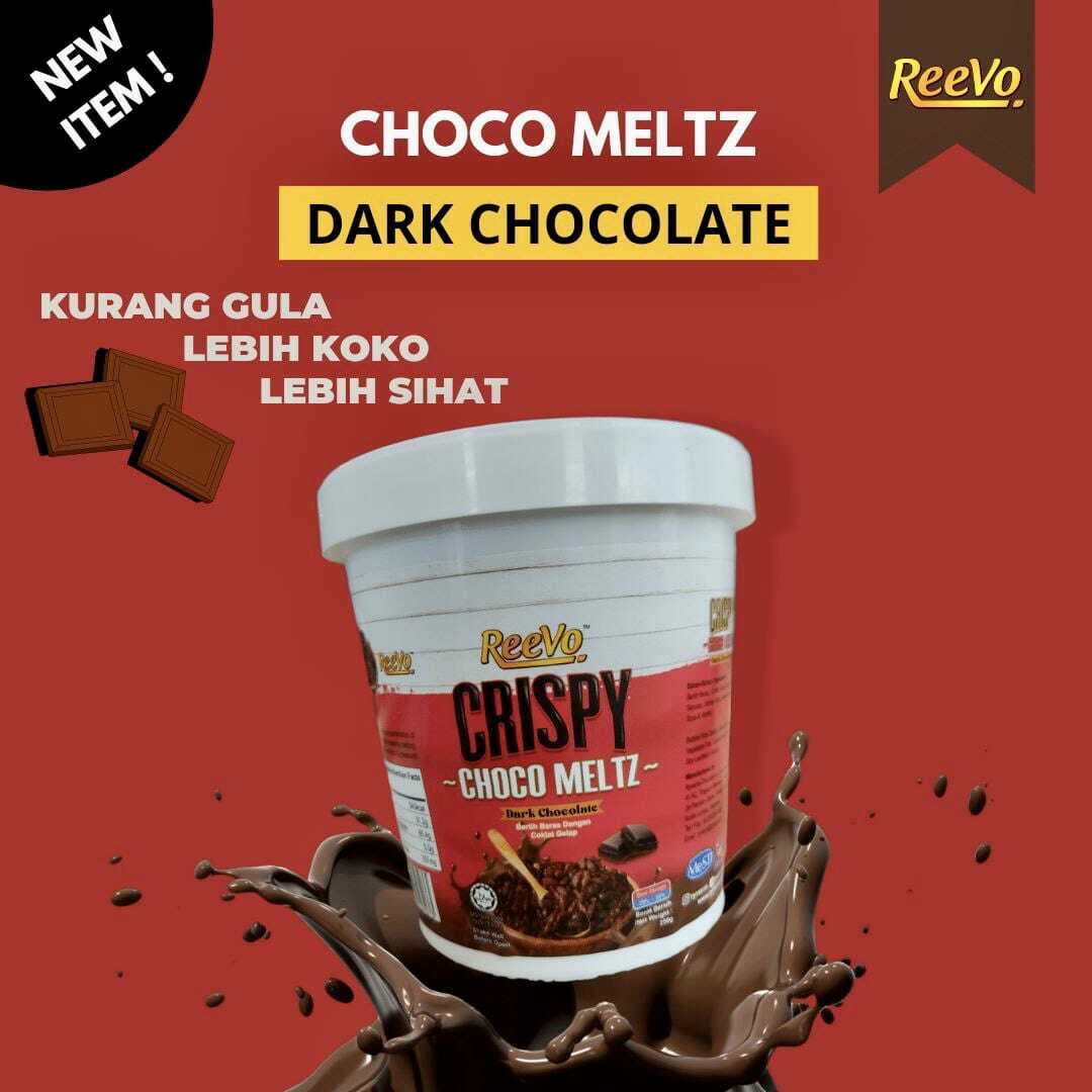 ReeVo Crispy Choco-Dark Chocolate 250g