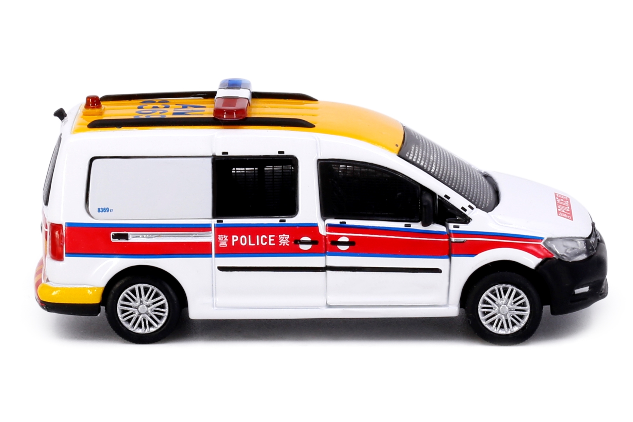 預訂] Tiny 城市61 合金車仔- 福士Caddy 警察機場警區(AM8369)