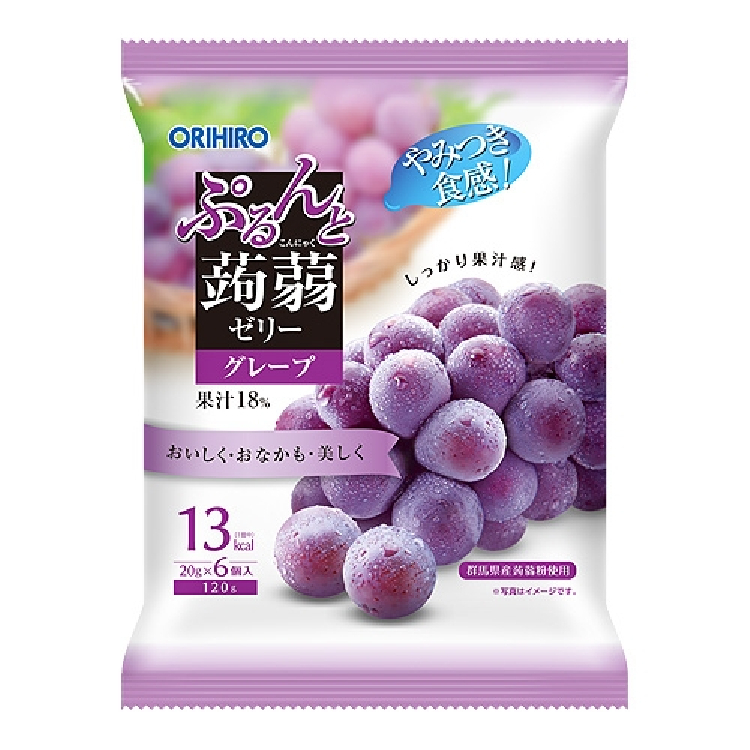 ORIHIOR蒟蒻果凍/葡萄風味