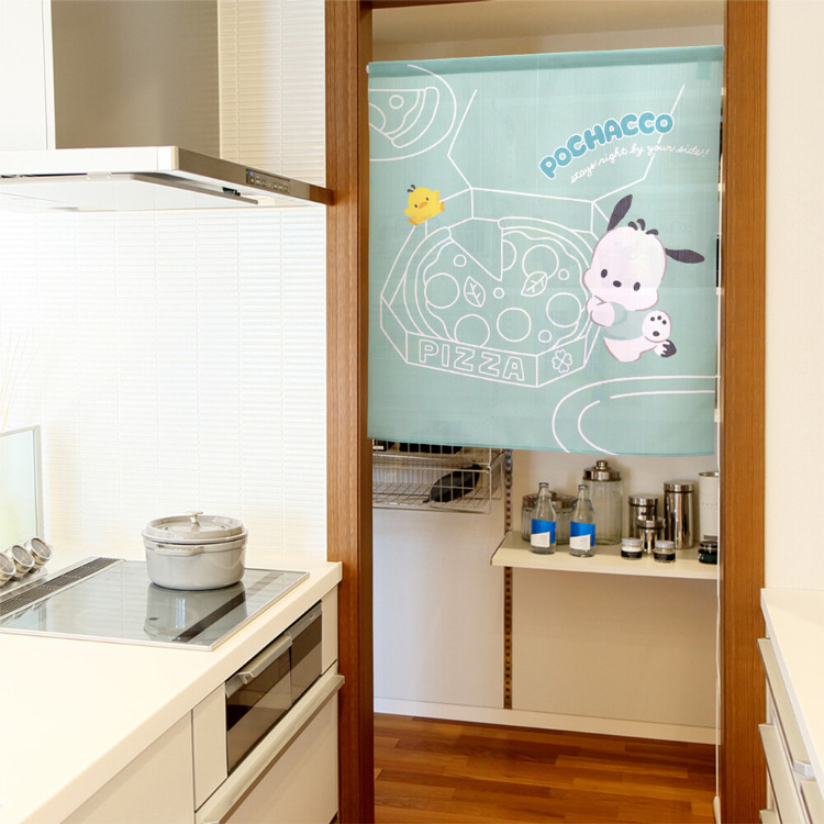 Sanrio 宅在家短門簾 85×90cm PC狗 #CM22SD-97537