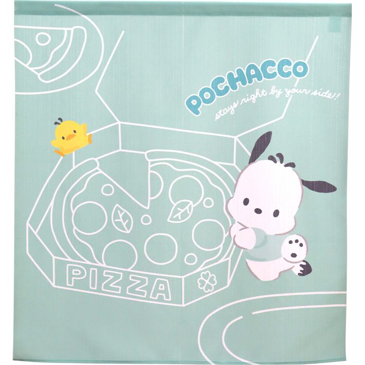 Sanrio 宅在家短門簾 85×90cm PC狗 #CM22SD-97537