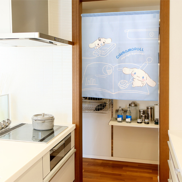 Sanrio 宅在家短門簾 85×90cm 玉桂狗 #CM22SD-97541