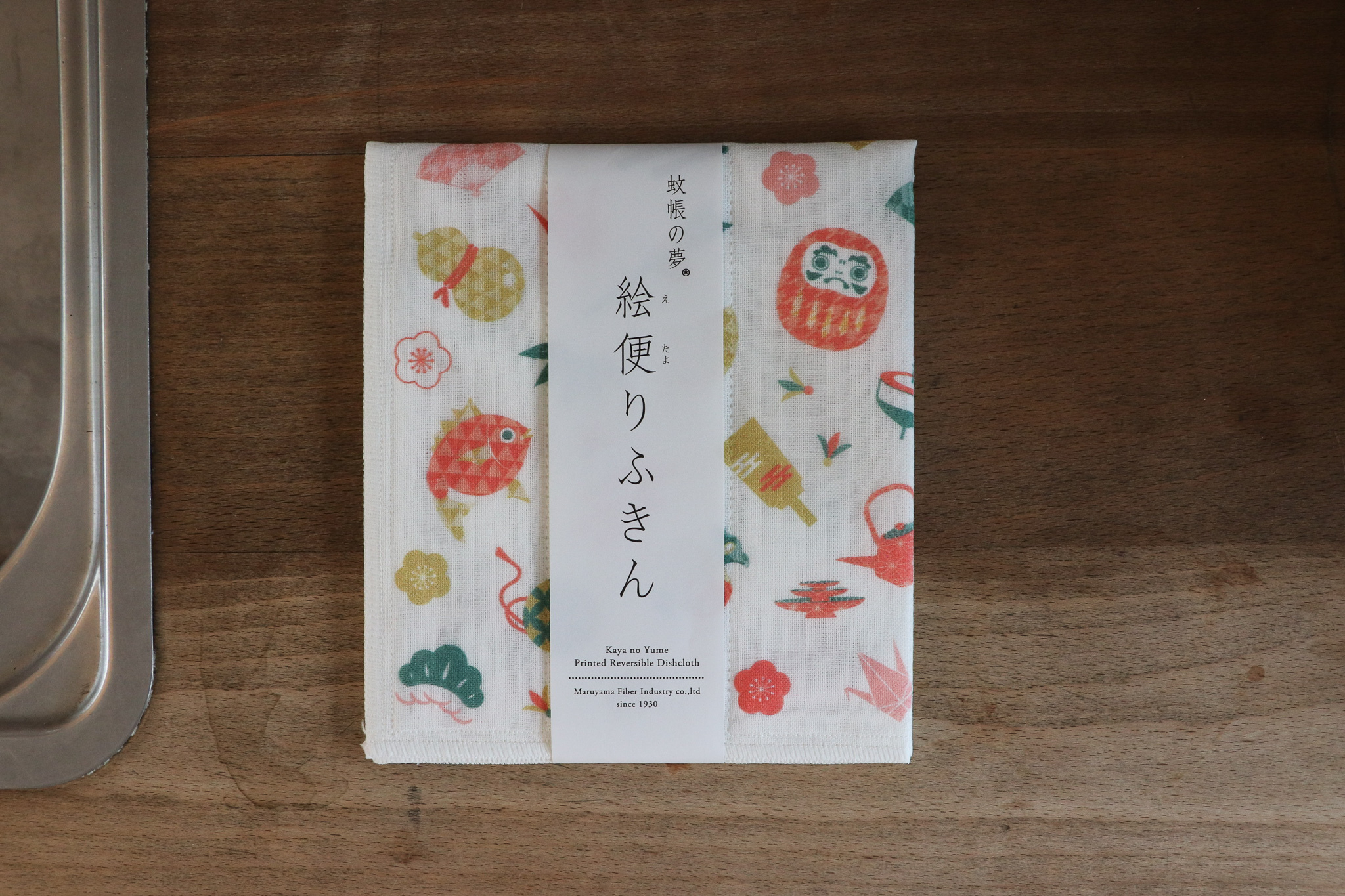 Naramachi 丸山纖維 達摩 蚊帳生地 抹布