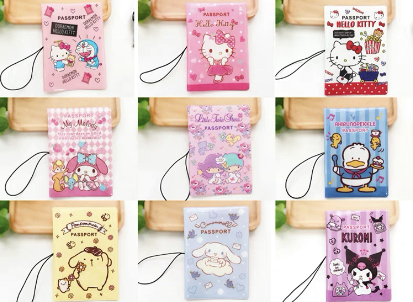 WLM228 CARTOON CHARACTER PASSPORT HOLDER