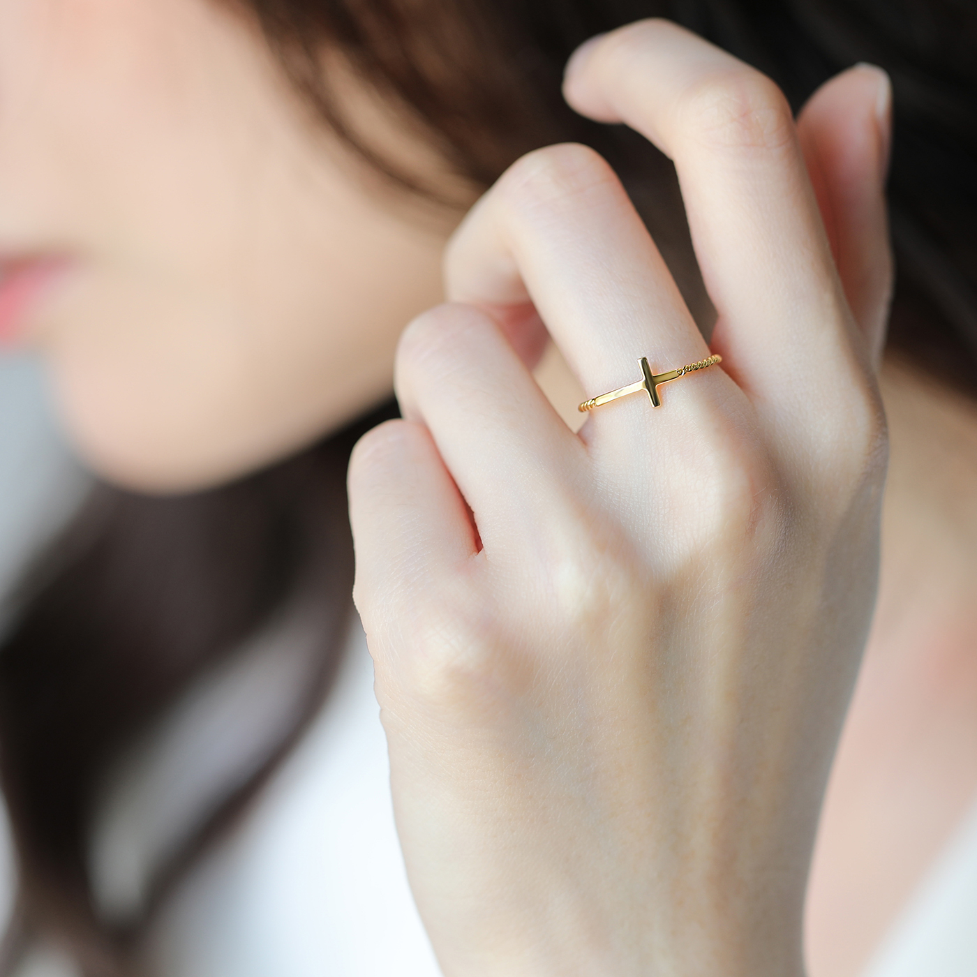 純潔 — 十字架戒指