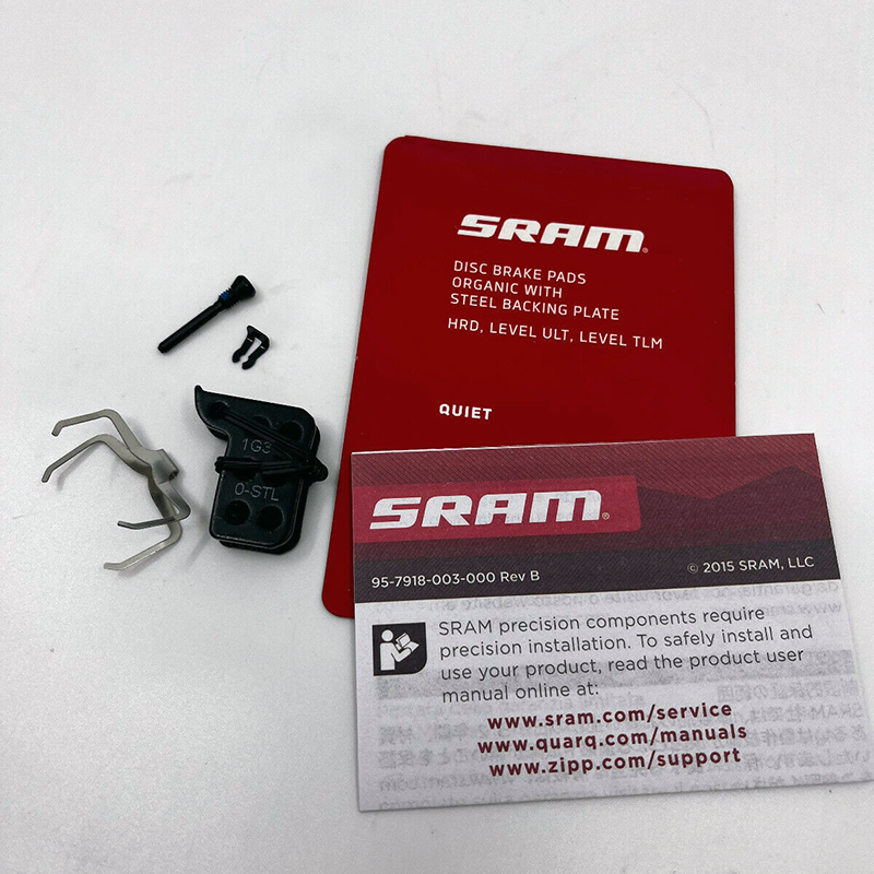 Sram Red/Level Ultimate/Level TLM Organic Steel Disc Brake Pads