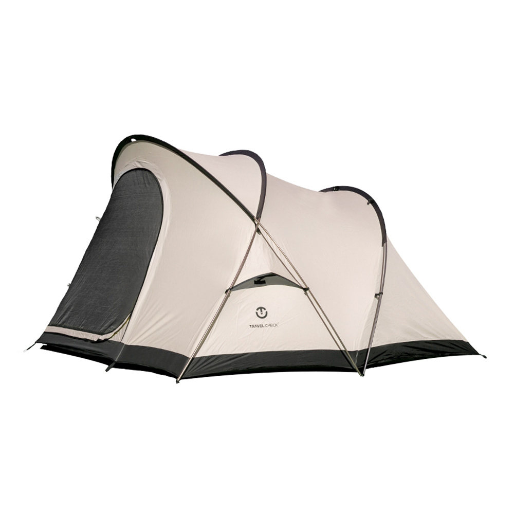 Travel Check｜Raum 2.0 純棉自立帳｜米茶白