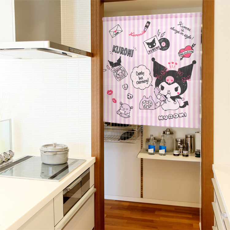 Sanrio Kuromi 短門簾 85×90cm 小可愛 #CM22SD-97528