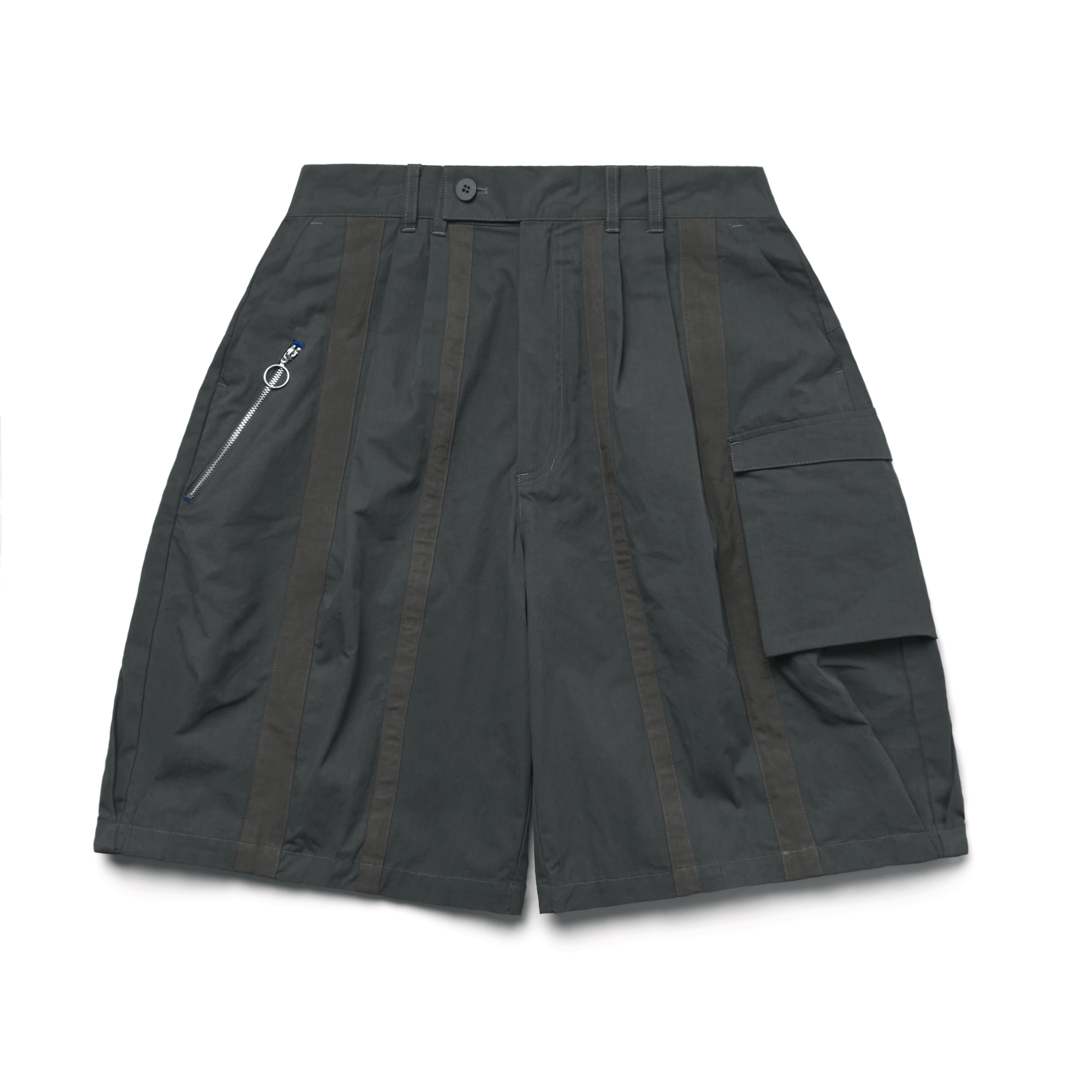 MELSIGN - Stripe Pocket Shorts - Iron