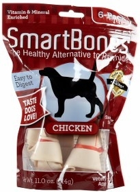 Smartbones 雞肉味 4"小型潔齒骨 (6條)