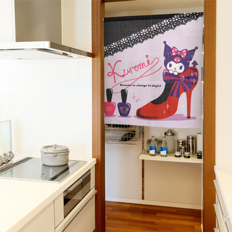 Sanrio Kuromi 短門簾 85×90cm 高跟鞋 #CM22SD-97531