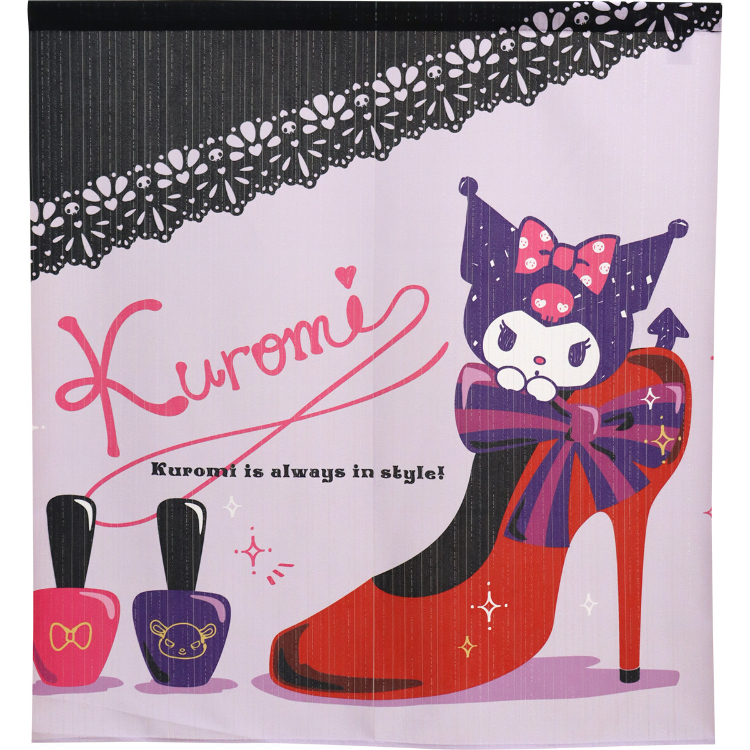 Sanrio Kuromi 短門簾 85×90cm 高跟鞋 #CM22SD-97531