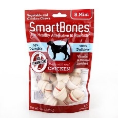 Smartbones 雞肉味 2.5"迷你潔齒骨 (8條, 16條)