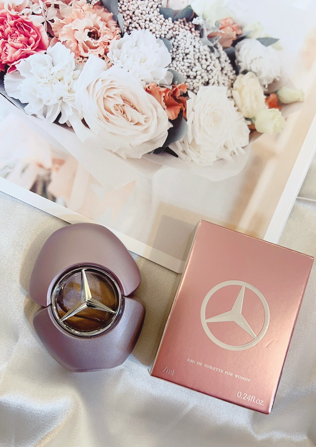 MERCEDES BENZ 賓士 爵色佳人女性淡香水隨身瓶(沾式)7ml