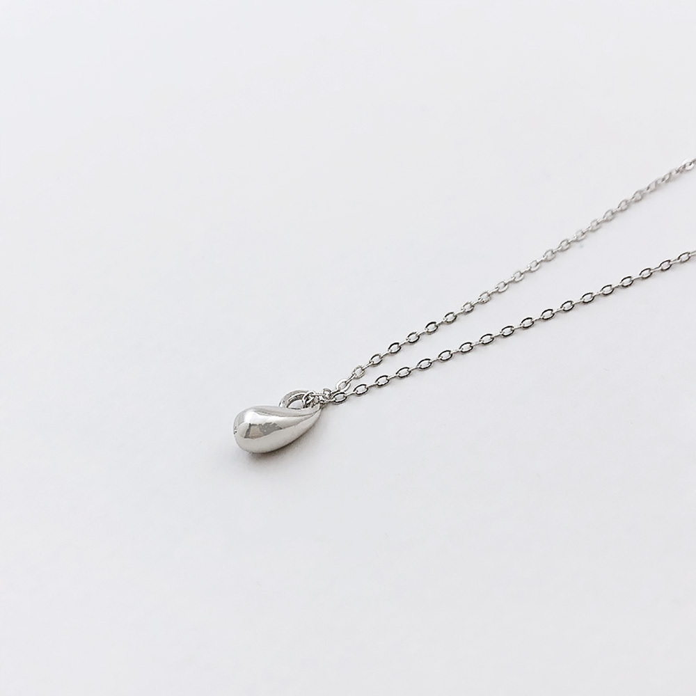 純銀] 水滴項鍊/ [S925] Drop Necklace
