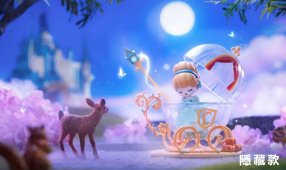 迪士尼 公主系列 茶杯甜心 原盒6個