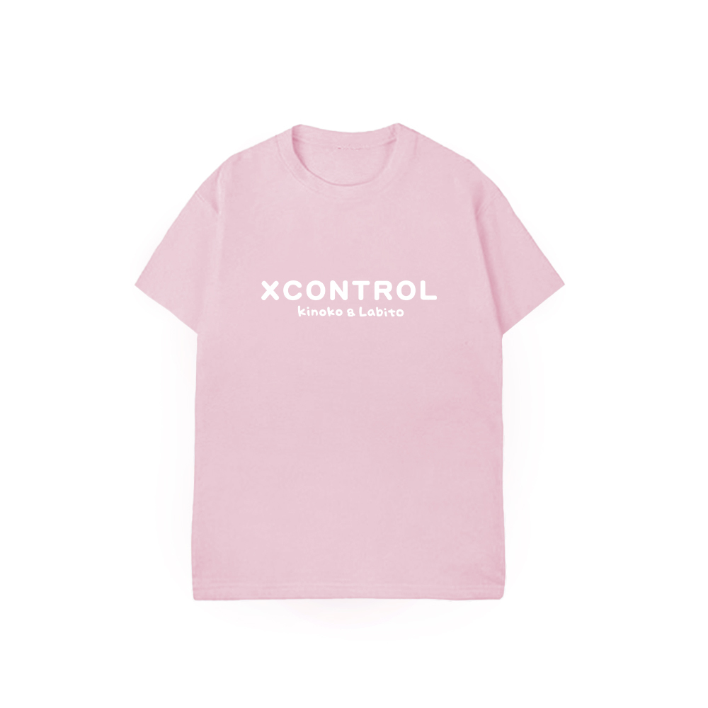 XCTRLx香菇妹日本冰室短T-粉