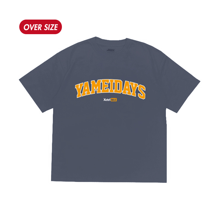 MAXXC 雅美蝶短T-灰藍