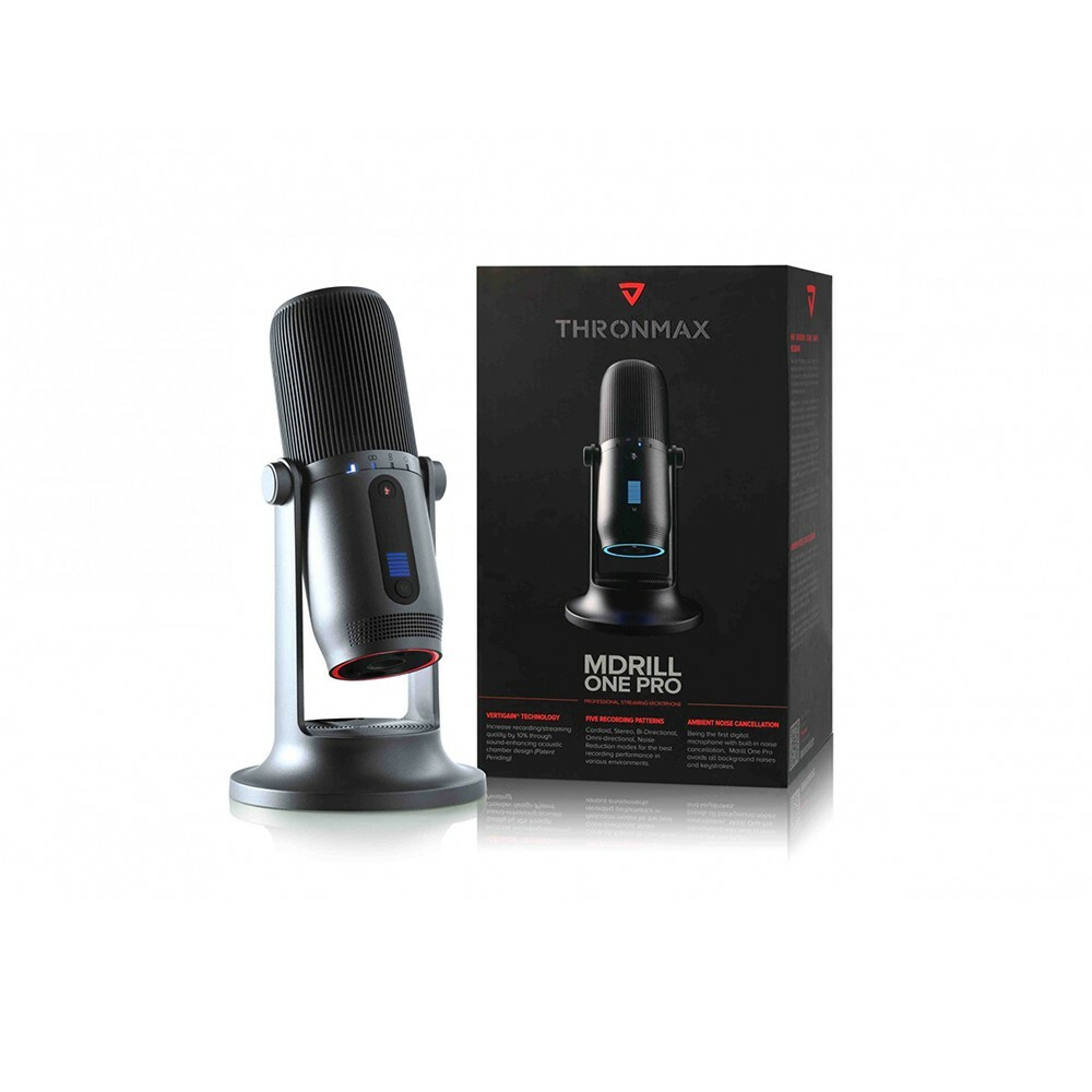 Thronmax ONE PRO USB 電容式麥克風 黑/灰