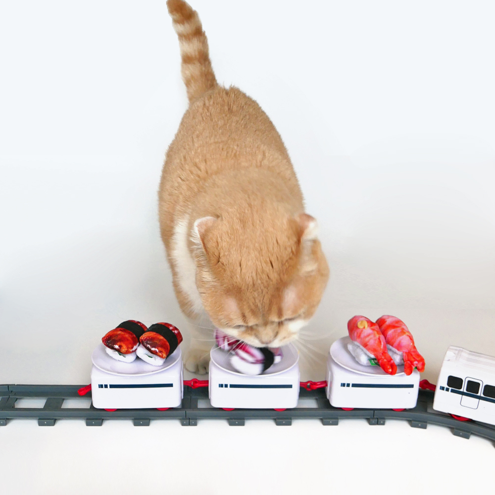 貓壽司(1入)-100%貓薄荷填充貓玩具