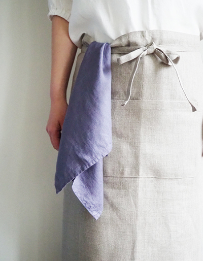 fog linen work 亞麻布色混裝3PCS A組約W 32-34 × L 66-68 cm 3